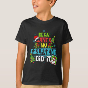 Lieber Weihnachts-Freundin hat es Xmas Boyfriend L T-Shirt