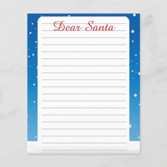 Lieber Weihnachtsbrief (Vorderseite)