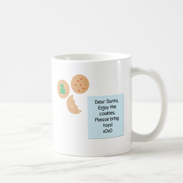 Lieber Weihnachtskekse bringen Sie bitte Spielzeug Kaffeetasse (Rechts)