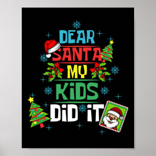 Lieber Weihnachtskinder haben es Weihnachten Mama Poster