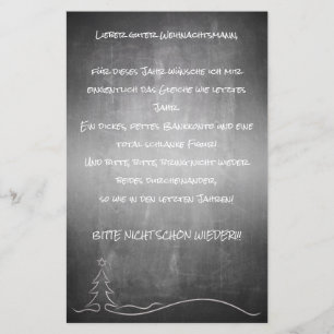 Lieber Weihnachtsmann