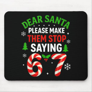 Lieber Weihnachtsmann 67 Lustige Weihnachten Six S Mousepad
