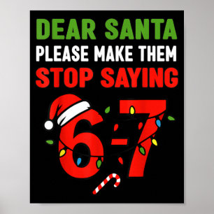 Lieber Weihnachtsmann 67 Lustiges Weihnachten Six Poster