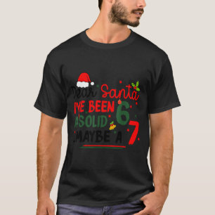 Lieber Weihnachtsmann 67 Lustiges Weihnachten Six T-Shirt