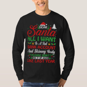 Lieber Weihnachtsmann, alles was ich will, ist ein T-Shirt