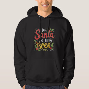 Lieber Weihnachtsmann, bringen Sie einfach den Wei Hoodie