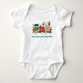Lieber Weihnachtsmann, bringen Sie einfach einen w Baby Strampler