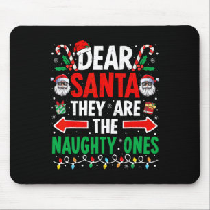 Lieber Weihnachtsmann, das ist das lustige Weihnac Mousepad