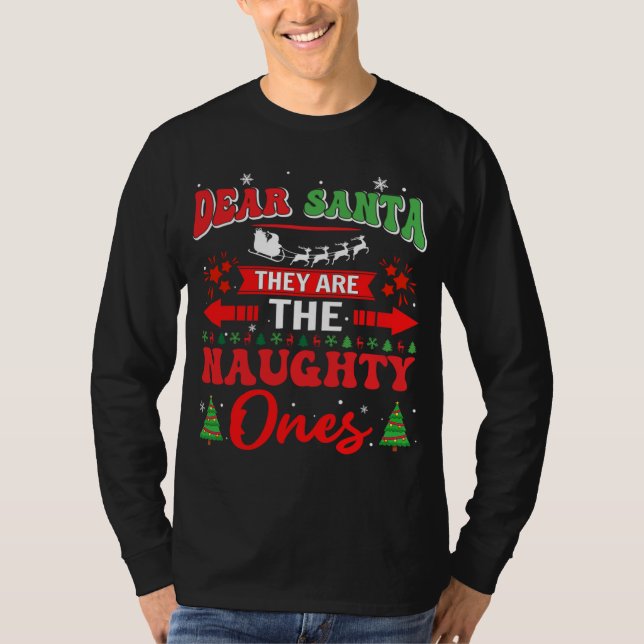 Lieber Weihnachtsmann, das sind die scheußlichen O T-Shirt (Vorderseite)