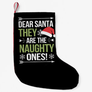 Lieber Weihnachtsmann, das sind die scheußlichen W Kleiner Weihnachtsstrumpf