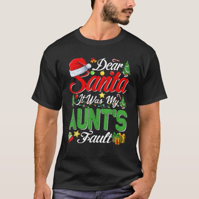 Lieber Weihnachtsmann, das war mein Weihnachtsanfa T-Shirt (Vorderseite)