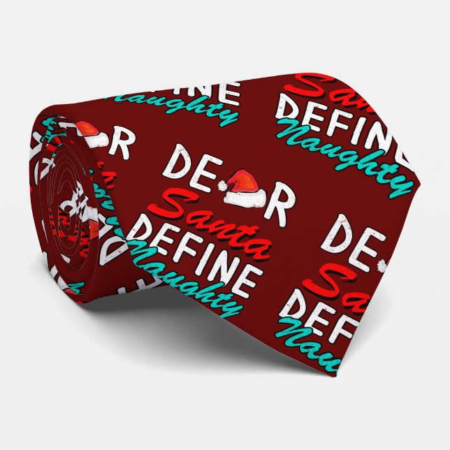 Lieber Weihnachtsmann, Definition schmackhaft - Ni Krawatte (Gerollt)