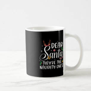 Lieber Weihnachtsmann Die schmucke Weihnachtsfamil Kaffeetasse