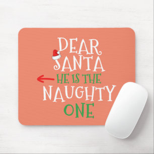 Lieber Weihnachtsmann, er ist das unheimlich passe Mousepad