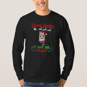 Lieber Weihnachtsmann, es war ihre Schuld, Geschwi T-Shirt