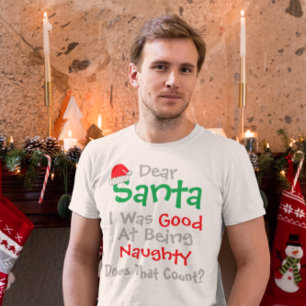 Lieber Weihnachtsmann: Gut darin, schöne Weihnacht T-Shirt
