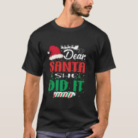 Lieber Weihnachtsmann hat es lustig Weihnachten Ma
