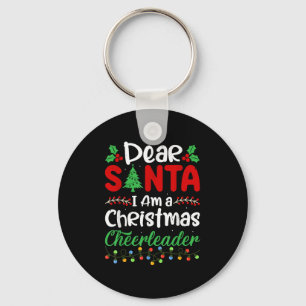 Lieber Weihnachtsmann, ich bin ein Weihnachtscheer Schlüsselanhänger