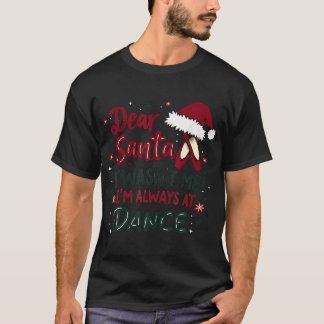Lieber Weihnachtsmann, ich bin nicht immer im Ball T-Shirt