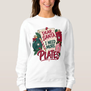 Lieber Weihnachtsmann, ich brauche mehr Gewichtssc Sweatshirt