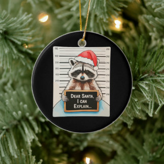 Lieber Weihnachtsmann ich kann den Weihnachtswasch Keramik Ornament