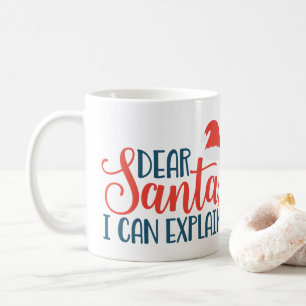 Lieber Weihnachtsmann, ich kann die Tasse des Kaff