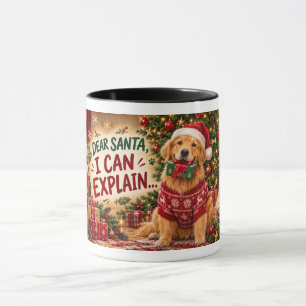 LIEBER WEIHNACHTSMANN, ICH KANN ES ERKLÄREN ..... TASSE
