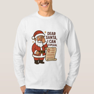 Lieber Weihnachtsmann, ich kann lustige Weihnachte T-Shirt