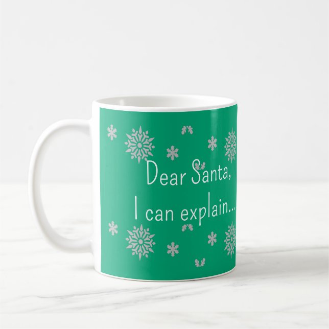 Lieber Weihnachtsmann, ich kann Tasse erklären - W (Links)