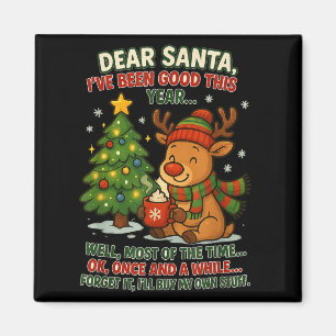 Lieber Weihnachtsmann, ich war dieses Jahr brav, n Magnet