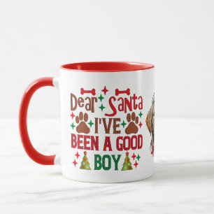 Lieber Weihnachtsmann, ich war ein guter Junge Tasse