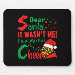 Lieber Weihnachtsmann, ich war es nicht. Ich bin i Mousepad