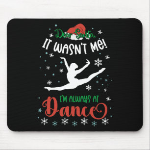Lieber Weihnachtsmann, ich war es nicht, ich bin i Mousepad