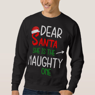 Lieber Weihnachtsmann ist das schmucke, sich passe Sweatshirt