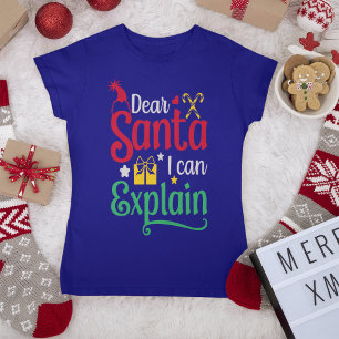 Lieber Weihnachtsmann kann den T - Shirt von Fraue