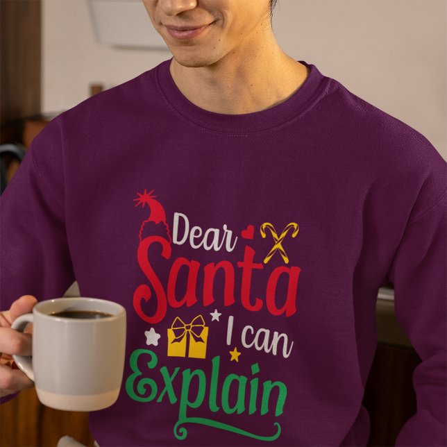 Lieber Weihnachtsmann kann männliches Sweatshirt e (Von Creator hochgeladen)