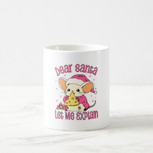 Lieber Weihnachtsmann, Lass mir erklären Kaffeetasse