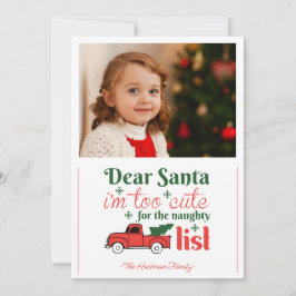 Lieber Weihnachtsmann Liste Ein Foto Weihnachten