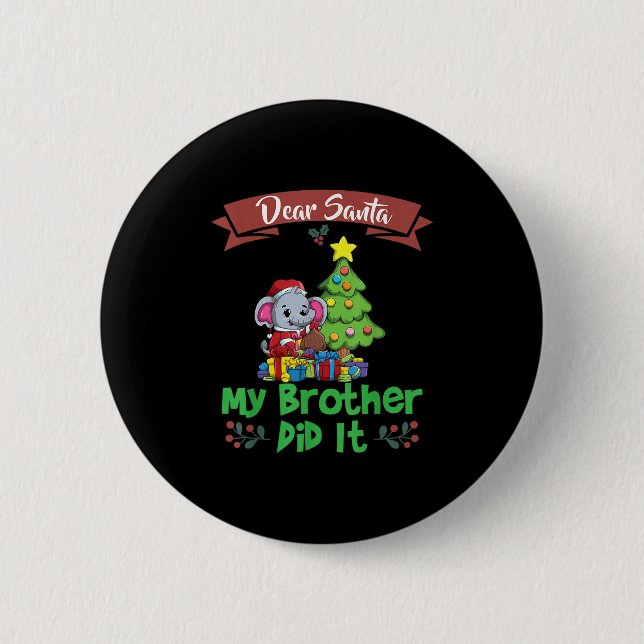 Lieber Weihnachtsmann, mein Bruder hat es getan, G Button (Vorderseite)
