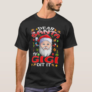Lieber Weihnachtsmann, meine Mama hat es gemacht L T-Shirt