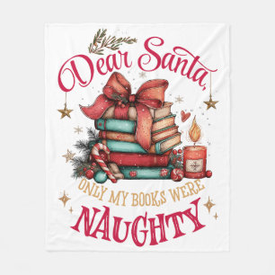 Lieber Weihnachtsmann, Nur meine Bücher waren unar Fleecedecke