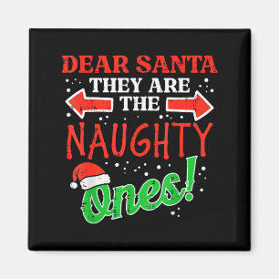 Lieber Weihnachtsmann Sie die Unartigen Weihnachte Magnet