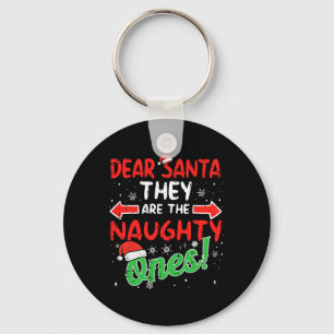 Lieber Weihnachtsmann Sie die unartigen Weihnachte Schlüsselanhänger