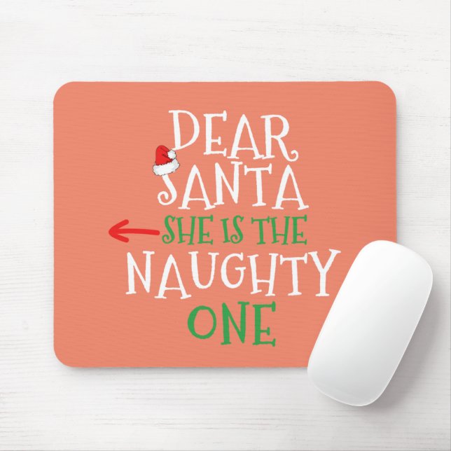 Lieber Weihnachtsmann, sie ist das unheimlich pass Mousepad (Mit Mouse)