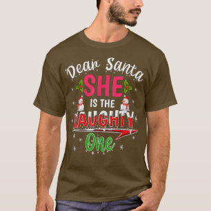 Lieber Weihnachtsmann - sie ist die schmuddeligen T-Shirt