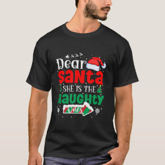 Lieber Weihnachtsmann, sie ist die schmuddeligen, T-Shirt