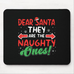 Lieber Weihnachtsmann sie schmutzig Weihnachten We Mousepad