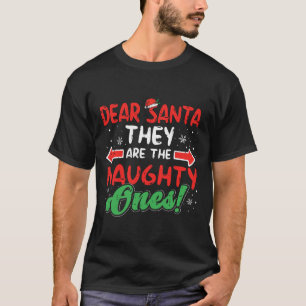 Lieber Weihnachtsmann sie schmutzig Weihnachten We T-Shirt