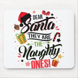 Lieber Weihnachtsmann, sie sind die schmucken T-Sh Mousepad