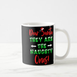 Lieber Weihnachtsmann Sie sind die Unartigen Lusti Kaffeetasse